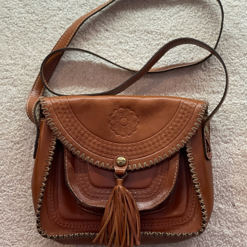 patricia nash beaumont saddle bag crossbody bag
